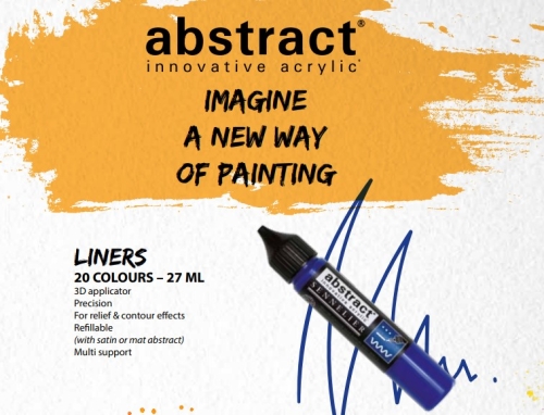 Sennelier Abstract Acrylic Liner 27 ml in various colors (GP 1L= 129,63€)